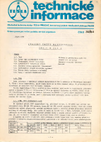 Tesla M710 - Navod k udrzbe 1984 